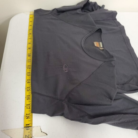 Icebreaker Womens Bodyfit 200 Merino Wool Baselayer Top Size L Gray Neutral - Picture 7 of 11